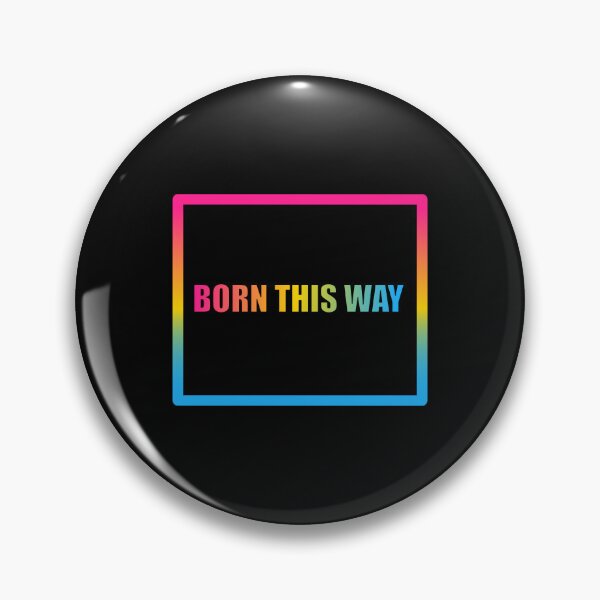 Item preview, Pansexual Pride Flag Born This Way, Text Box Graphic, LGBTQ+, Pride Graphic, Unisex Design designed and sold by PrideBeProud.