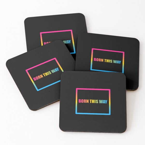 Item preview, Pansexual Pride Flag Born This Way, Text Box Graphic, LGBTQ+, Pride Graphic, Unisex Design designed and sold by PrideBeProud.