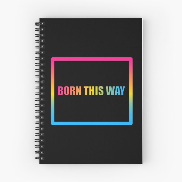 Item preview, Pansexual Pride Flag Born This Way, Text Box Graphic, LGBTQ+, Pride Graphic, Unisex Design designed and sold by PrideBeProud.