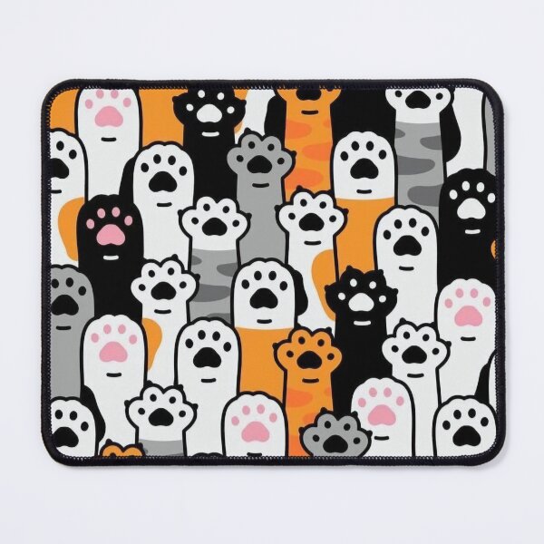 Item preview, cat foot, design, abstract, colorful, drawing designed and sold by NAVAL00.