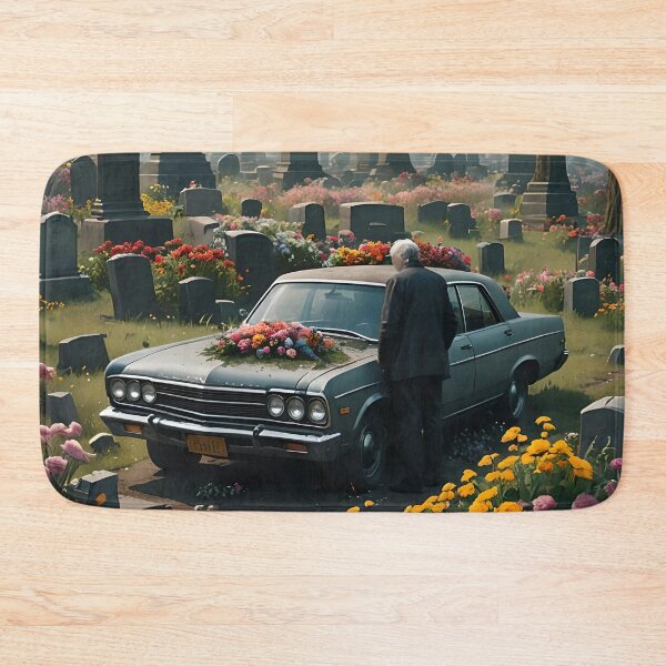 Item preview, Old Man With His Car In The Cemetery designed and sold by DifferentPOV.