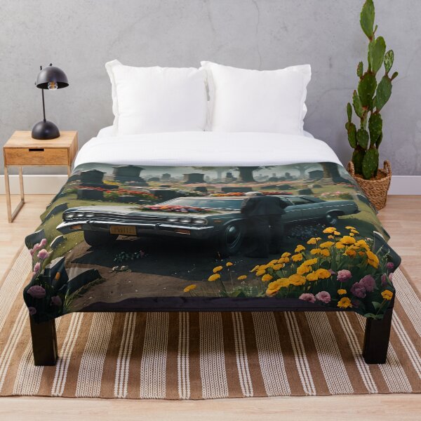 Item preview, Anciano con su coche en el cementerio designed and sold by DifferentPOV.