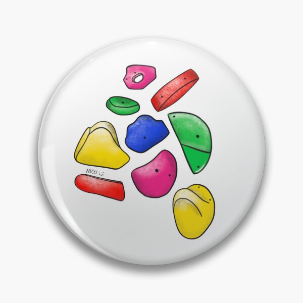 Item preview, Bouldering Holds designed and sold by stickersby-nico.