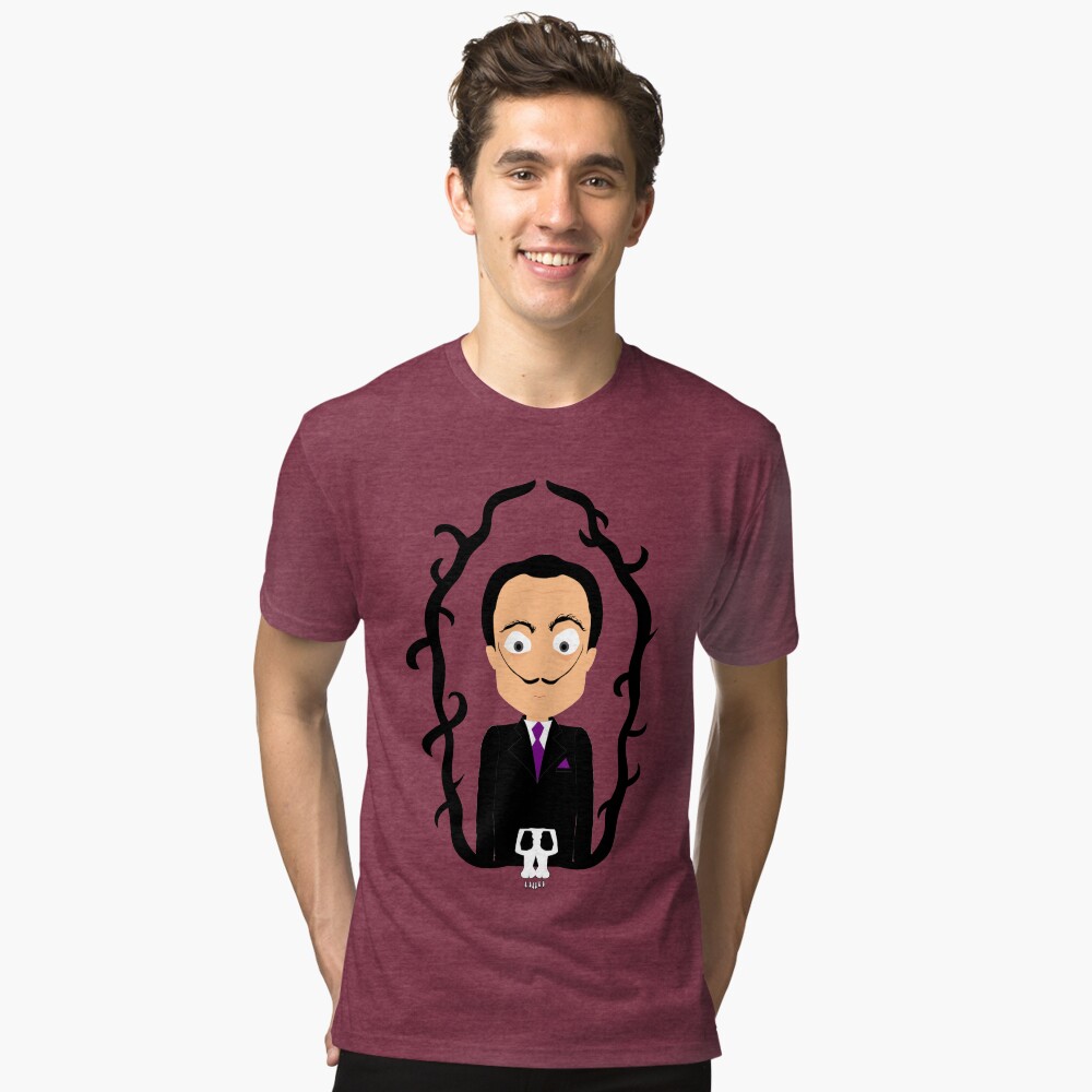Vista previa del artículo con la obra «Camiseta de tejido mixto», diseñado y vendido por creotumundo.