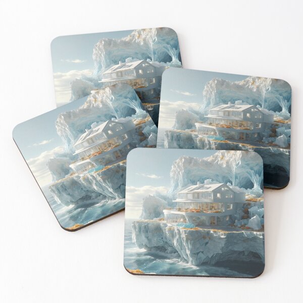 Item preview, Ice House on Iceberg  designed and sold by Enchanting Art Vista.