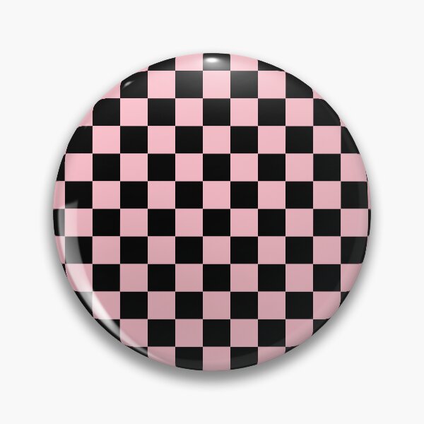 Item preview, Small Checkered - Black and Pink designed and sold by JustPatterns2.