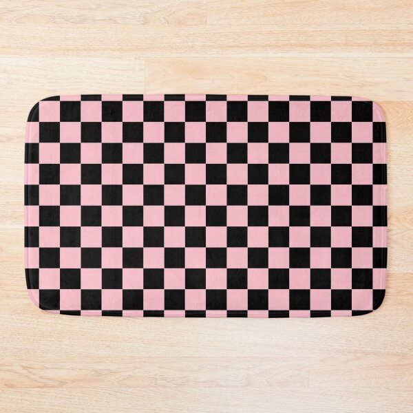 Item preview, Small Checkered - Black and Pink designed and sold by JustPatterns2.