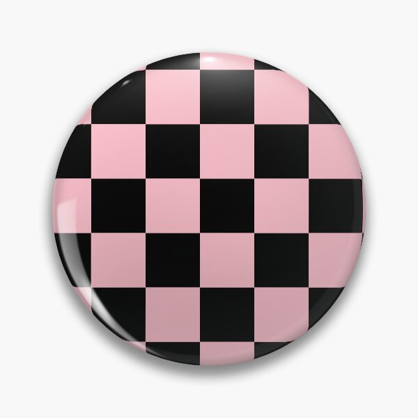 Item preview, Checkered - Black and Pink designed and sold by JustPatterns2.