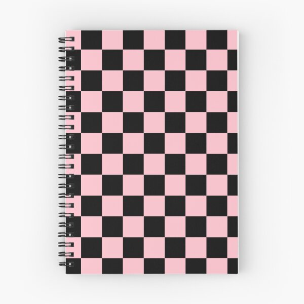 Item preview, Checkered - Black and Pink designed and sold by JustPatterns2.