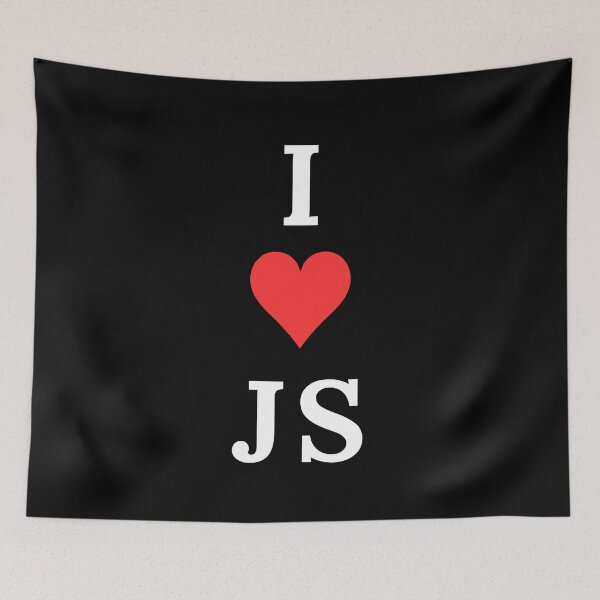 Item preview, I Love JS designed and sold by Redstrawberry13.