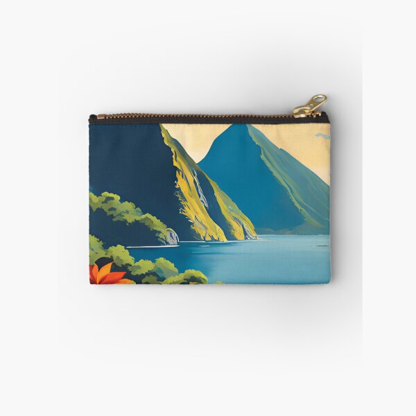 Item preview, Viajes a Santa Lucía The Pitons designed and sold by ZionPosteria.