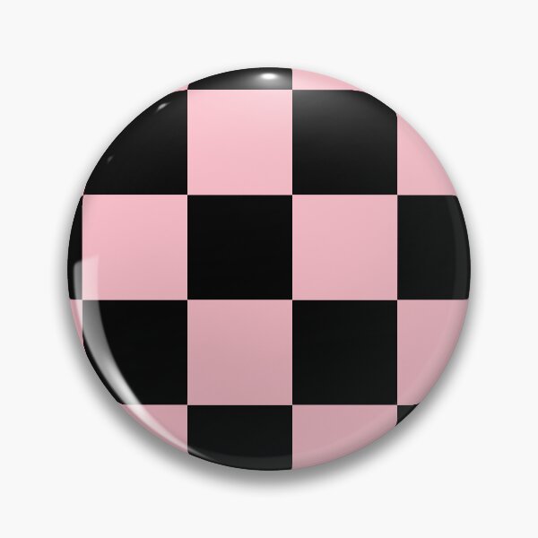 Item preview, Large Checkered - Black and Pink designed and sold by JustPatterns2.