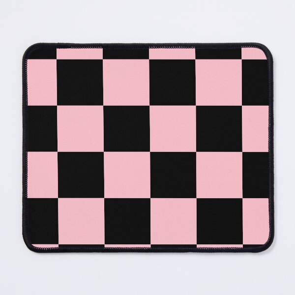 Item preview, Large Checkered - Black and Pink designed and sold by JustPatterns2.