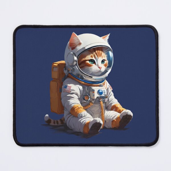 Item preview, A cat in a spacesuit.  designed and sold by JoraArt.