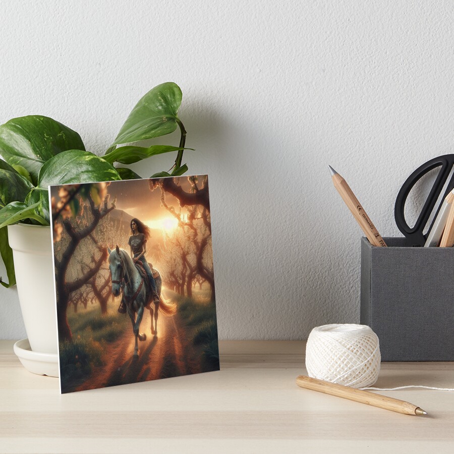Item preview, Art Board Print designed and sold by LenCarol.