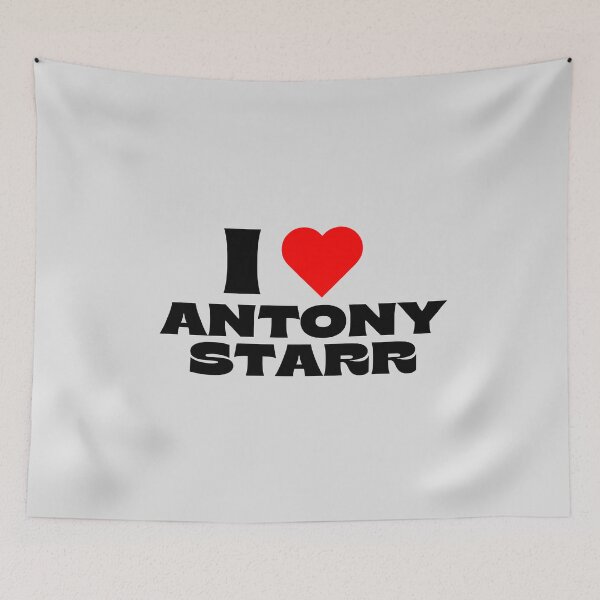 Item preview, I Love Antony Starr - Black Fonts designed and sold by Itsheartshop.