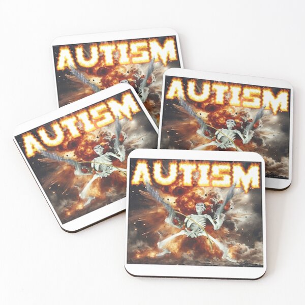 Item preview, Autism Edgy Skeleton designed and sold by buenatroli.