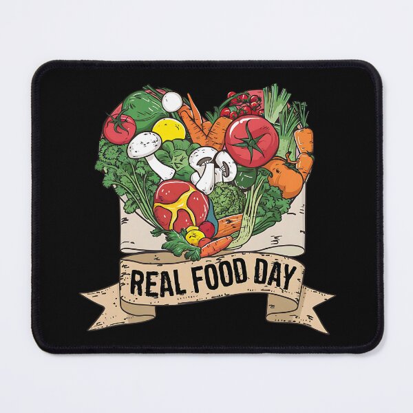 Item preview, World Food Day Vegetables Fruit, Real Food Day designed and sold by SlocifieShop.