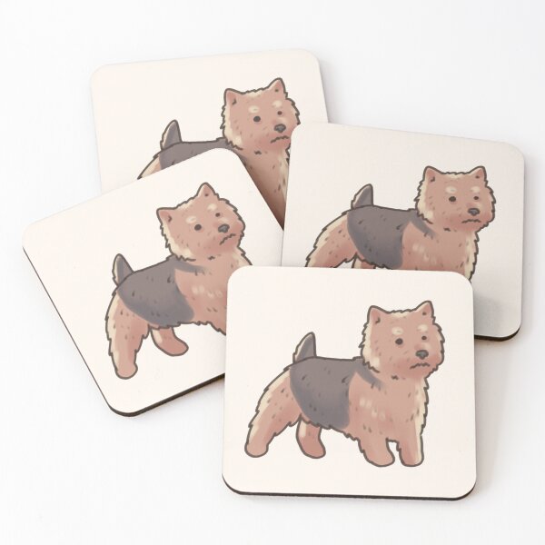 Artikelvorschau, Norwich Terrier Hundeillustration entworfen und verkauft von Artofmayara.
