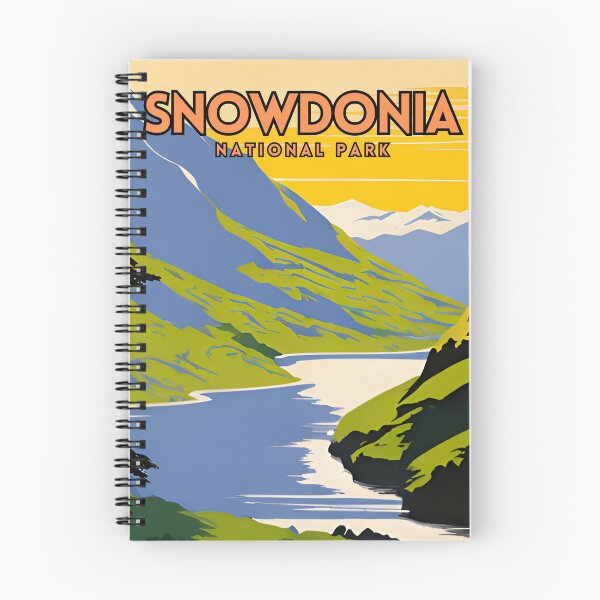 Item preview, Snowdonia National Park Travel Poster designed and sold by ZionPosteria.