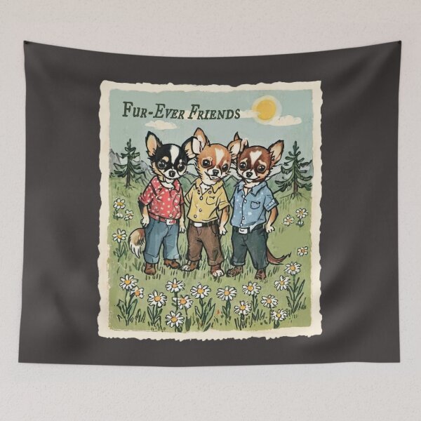 Item preview, Cutest Chihuahua Puppies Dog Mom Mountaineering Forever New York designed and sold by FociCreate.