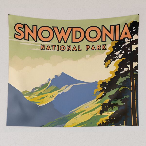Item preview, Snowdonia National Park Travel designed and sold by ZionPosteria.
