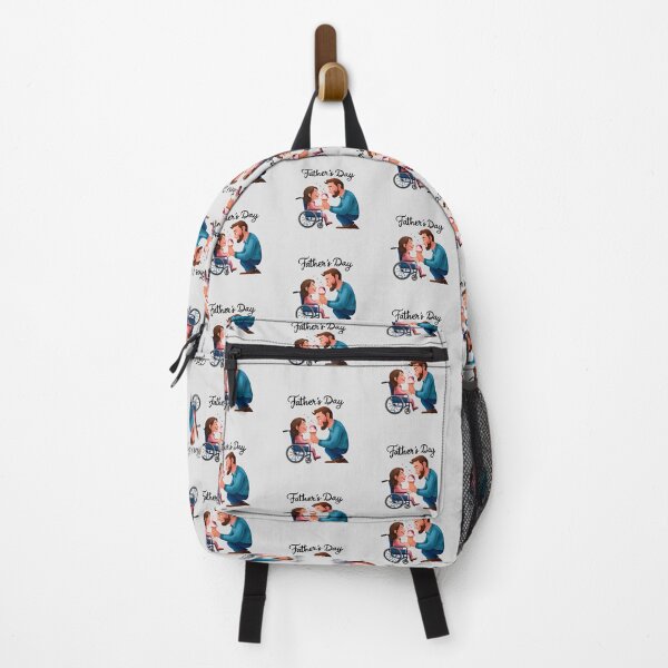 Item preview, Dad With Daughter on Wheelchair designed and sold by Itsheartshop.