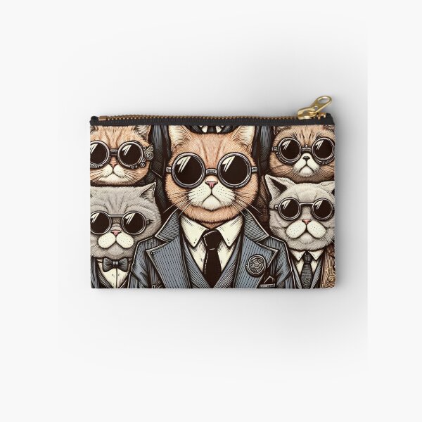 Item preview, Suspicious Cats Meme | The Meowfia designed and sold by TheInkyOwl-TIO.