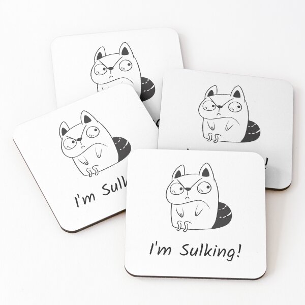 Item preview, Sulking Raccon designed and sold by MinimalThing.