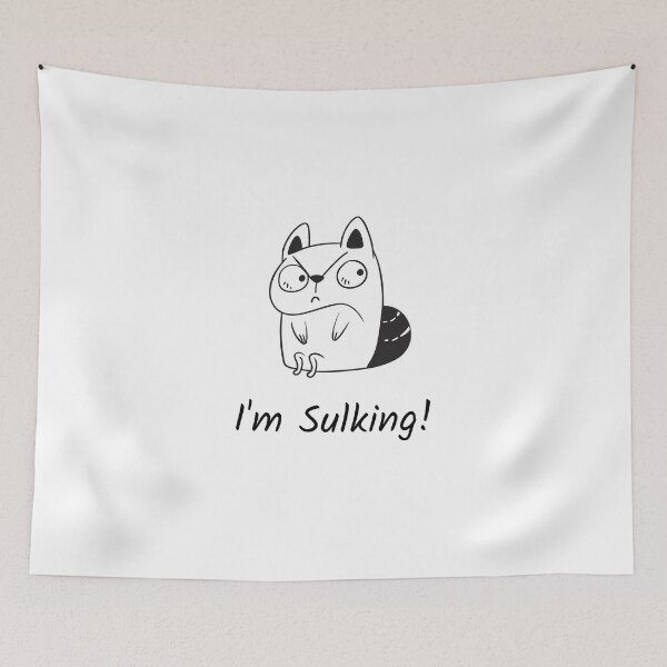 Item preview, Sulking Raccon designed and sold by MinimalThing.