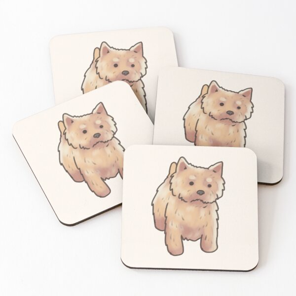 Artikelvorschau, Norwich Terrier Hundeillustration entworfen und verkauft von Artofmayara.