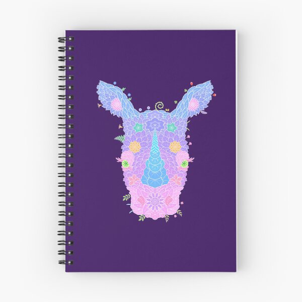 Item preview, Floral  Animal "Rhinoceros" WeArePrettierThanFlowers designed and sold by birthflower.