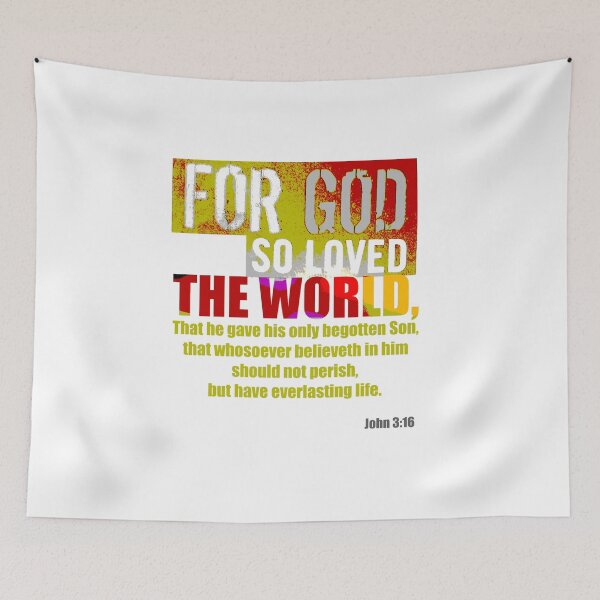 Item preview, For God So Loved The World designed and sold by Bondillero.