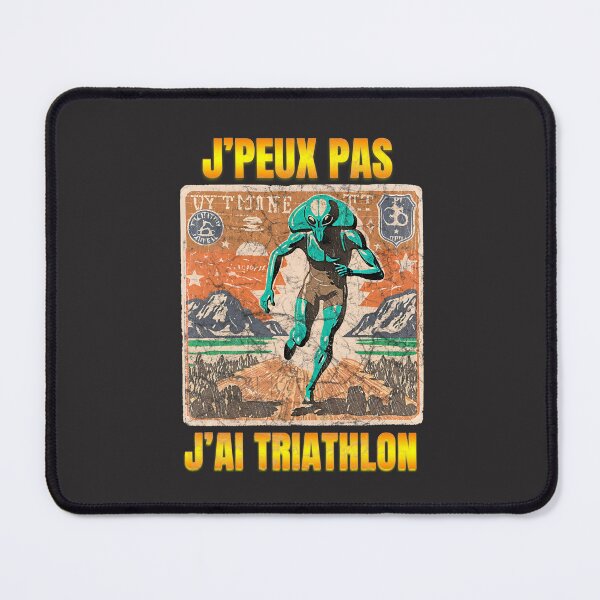 Item preview, Funny I Can't I Have Triathlon Triathlete Alien is a Runner Champ Competitive Sports designed and sold by FociCreate.