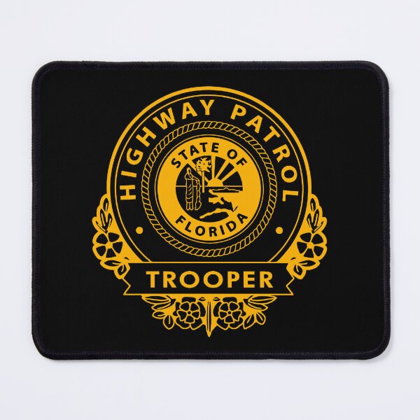 Item preview, FLORIDA HIGHWAY PATROL TROOPER MOTOR CYCLE UNIT POLICE designed and sold by miyazdesignart.