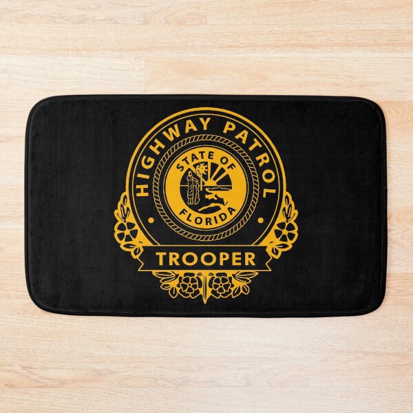 Item preview, FLORIDA HIGHWAY PATROL TROOPER MOTOR CYCLE UNIT POLICE designed and sold by miyazdesignart.