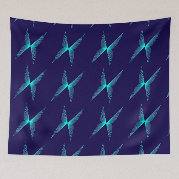 Item preview, Mr X Butterfly Neon lines designed and sold by STYLO FASHION.