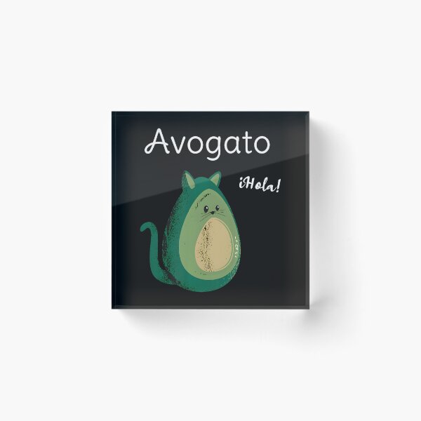 Item preview, Avogato Avocado Cat Food Lovers designed and sold by EmGai TocXanh.
