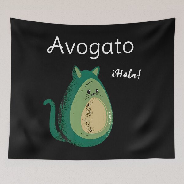 Item preview, Avogato Avocado Cat Food Lovers designed and sold by EmGai TocXanh.