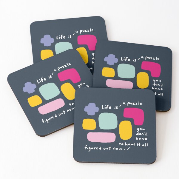Item preview, Life Is a Puzzle designed and sold by houseoffami.