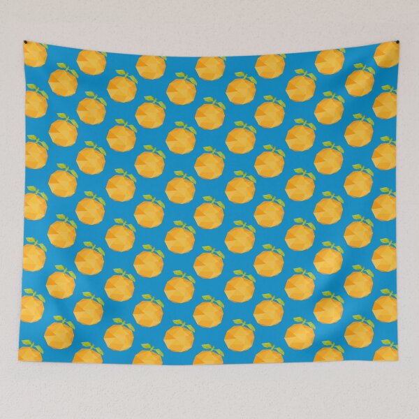 Item preview, Polygon Peaches Abstract Pattern designed and sold by quarantine81.