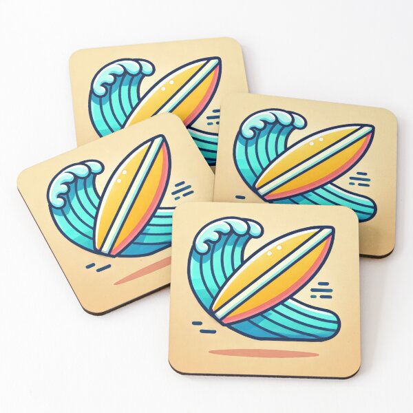 Item preview, Surf logo stickers v16 designed and sold by cj-digital.