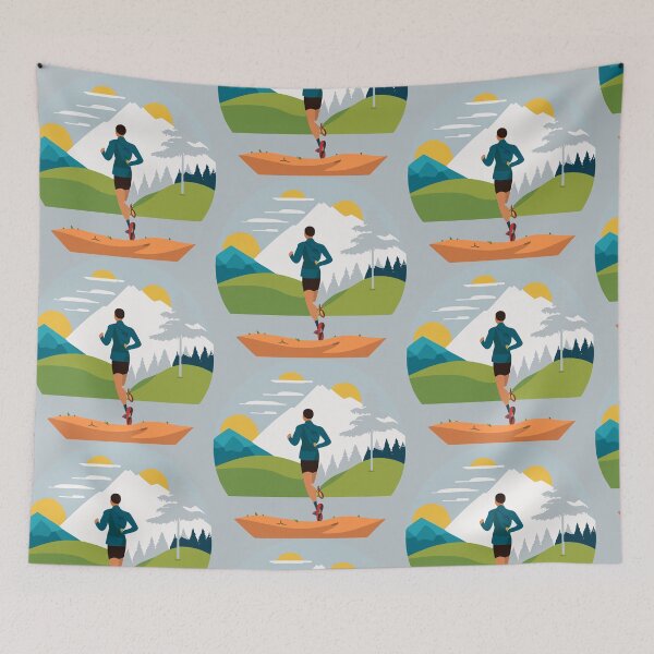 Item preview, carrera por senderos al aire libre designed and sold by ericrautenbach.