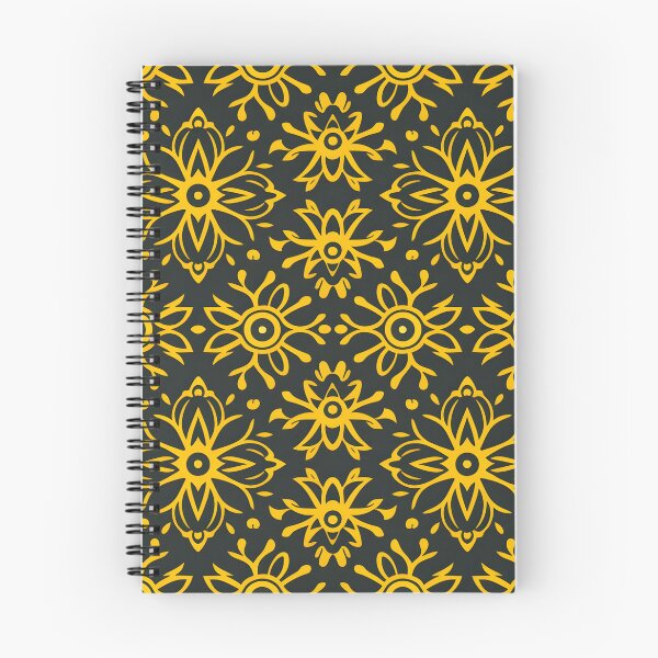 Item preview, Floral Pattern On Black Background designed and sold by UrbanCult-Store.