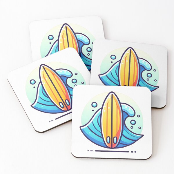 Item preview, Surf logo v8 stickers designed and sold by cj-digital.