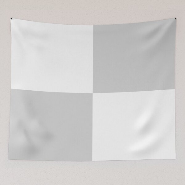 Item preview, Quarters - White and Light Gray designed and sold by JustPatterns2.