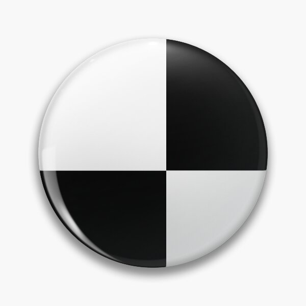Item preview, Quarters - White and Black designed and sold by JustPatterns2.