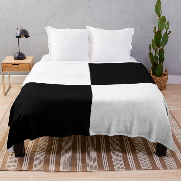 Item preview, Quarters - White and Black designed and sold by JustPatterns2.