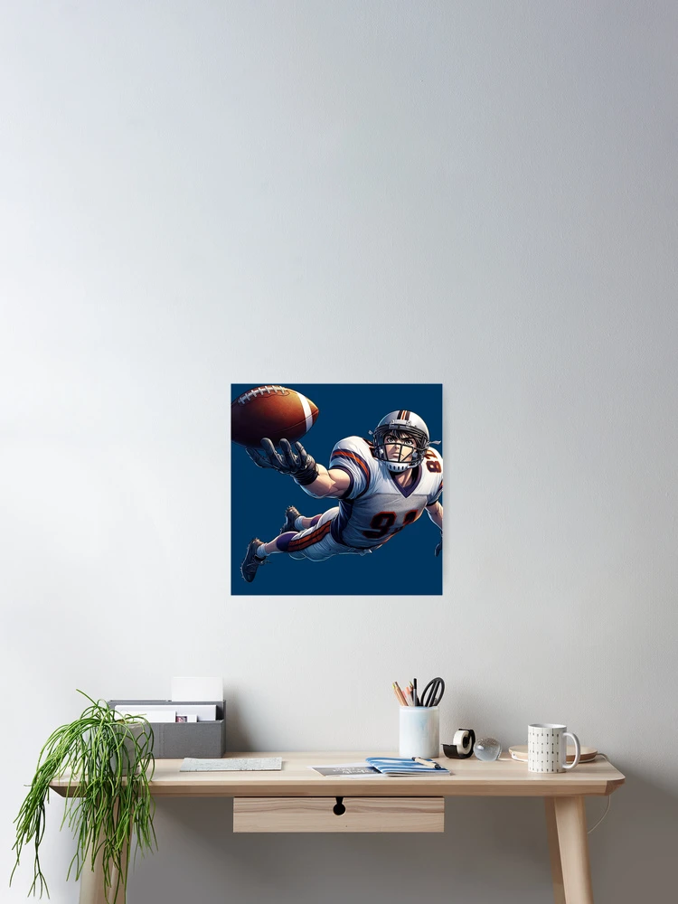 Thumbnail 2 of 3, Poster, Dynamic Touchdown designed and sold by Indoni.