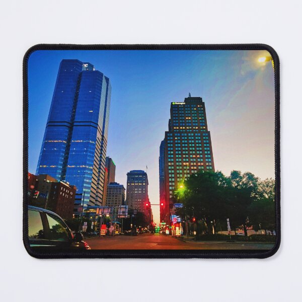 Item preview, Skyscrapers in Pittsburgh Pennsylvania at 5:00 AM designed and sold by train-shop.